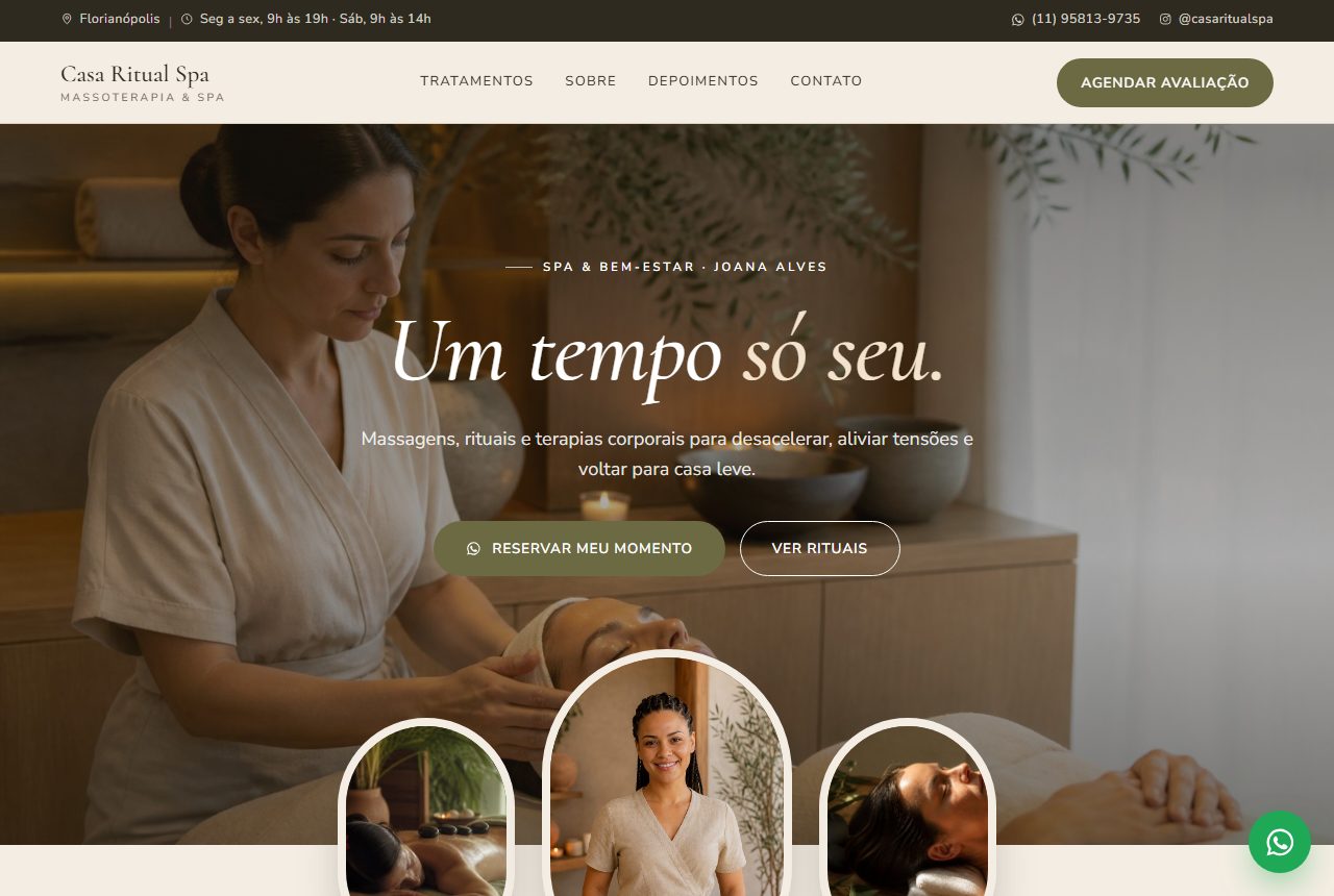 Prévia do site Aromaterapia